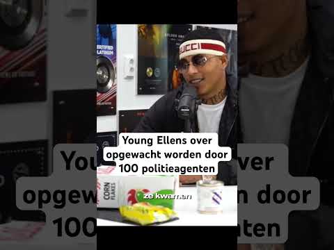 Young Ellens: ?Ik werd gezocht door 100 politieagenten? #shorts #youngellens #realtalk