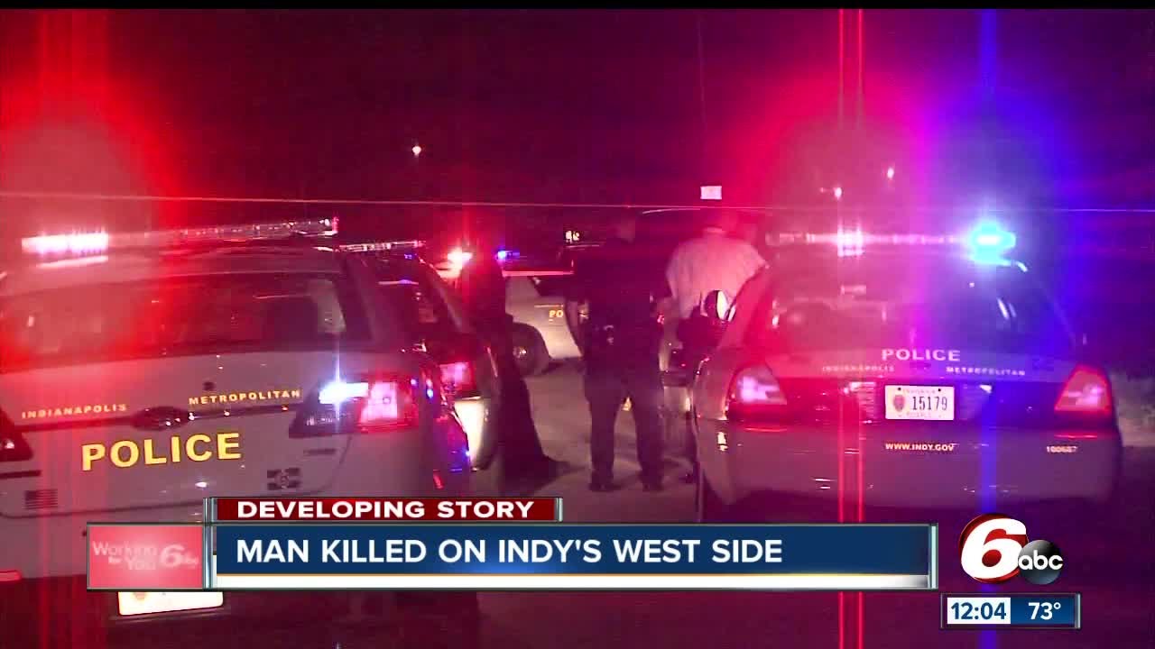 Man shot, killed on Indianapolis' west side - YouTube
