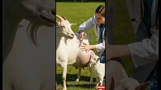 Beyond The Farm Lady Performing Animal Surgery On Goat For Life-Saving Care