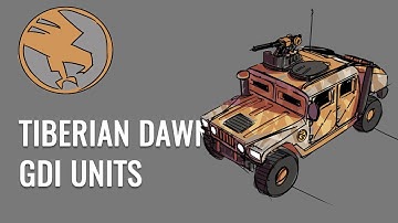 C&C Tiberian Dawn GDI units