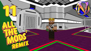 All the Mods 3 Remix - ep 11 - Starting New Futuristic Base Build