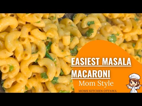 Easiest Masala Macaroni- Mom Style