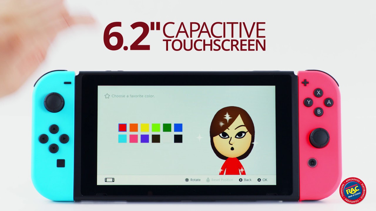 Nintendo Switch Goes Where You Go for Anytime Gaming Fun by RentA