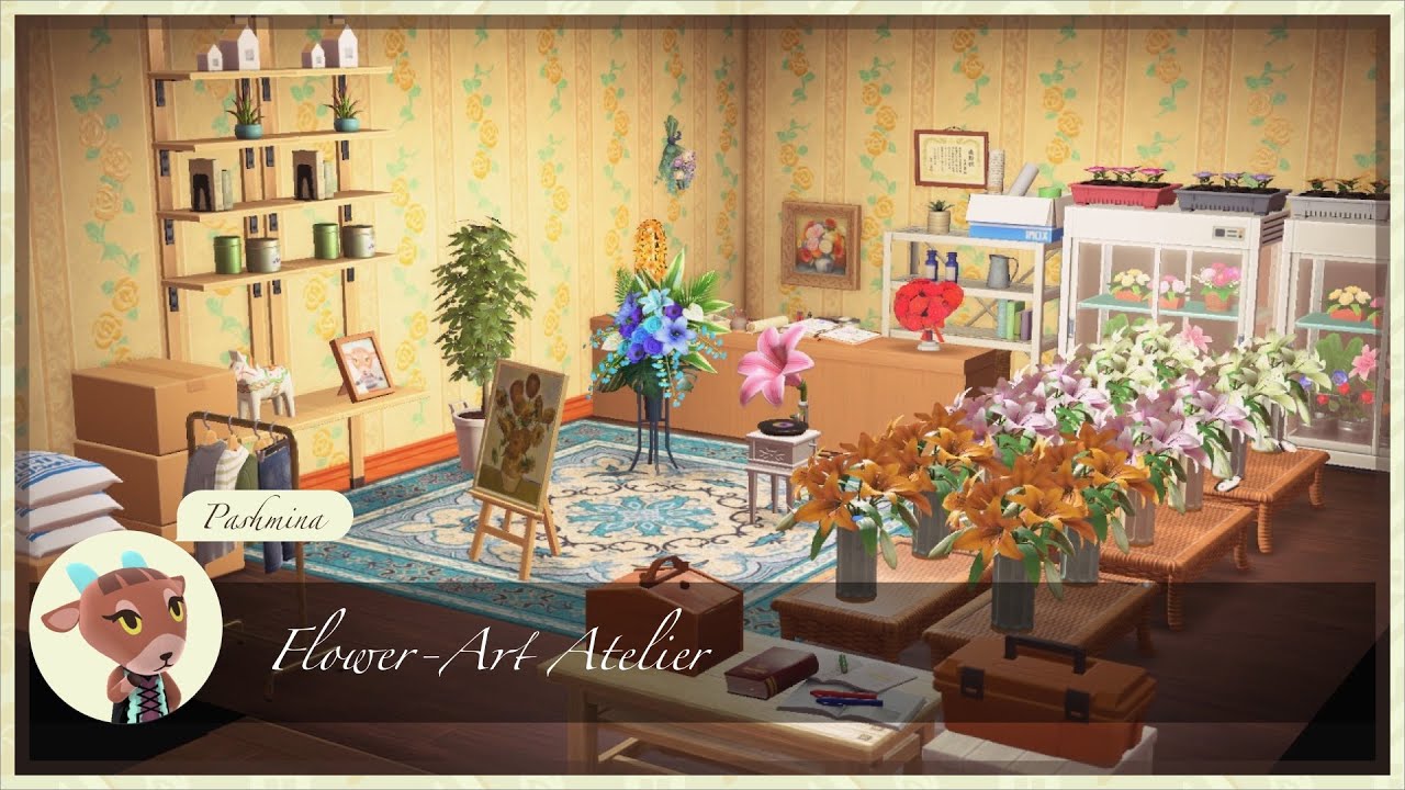 ACNH HHP Pashmina s Flower Art Atelier YouTube acnh-hhp-pashmina-s-flower-art-atelier-youtube