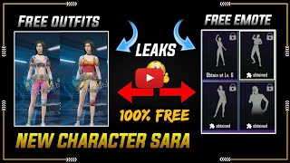 New SARA Character Leak New emotes, Voice Leaks