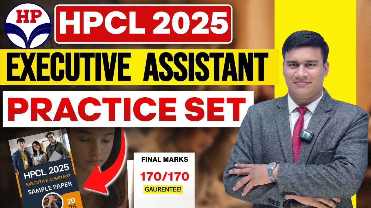HPCL Executive Assistant 2025: Sample Paper & New Syllabus 🔥 | New ...