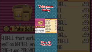 Pokemon Ruby - Cheat Codes - GBA - Android @cidgamer9999 #emulator #gba screenshot 4