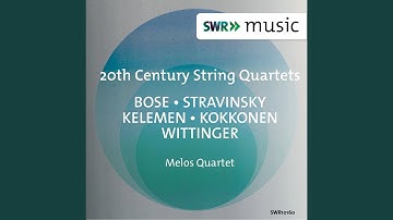 String Quartet No. 2: III. Introduzione ed Allegro vivace: Andante - Allegro vivace