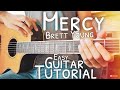 Mercy Brett Young Guitar Lesson for Beginners // Mercy Guitar // Guitar Lesson #539