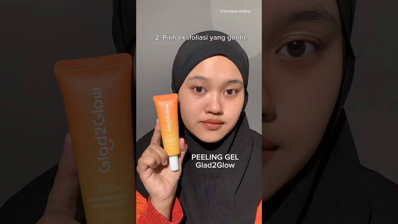 Get a Bright, Blackhead-Free Face with Glad2Glow Exfo Smooth Peeling Gel! ✨
