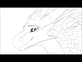 If i could tell her animatic wip animatic  winterwatcher  wings of fire