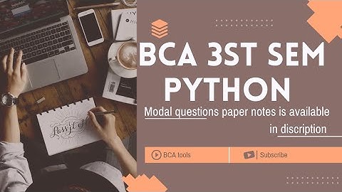 SEP Syllabus BCA 3rd sem Python 5 modal question paper #pruthvibhuvana #viralvideo#bts 