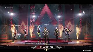 Playing Apex Legends Team Deathmatch (WON)