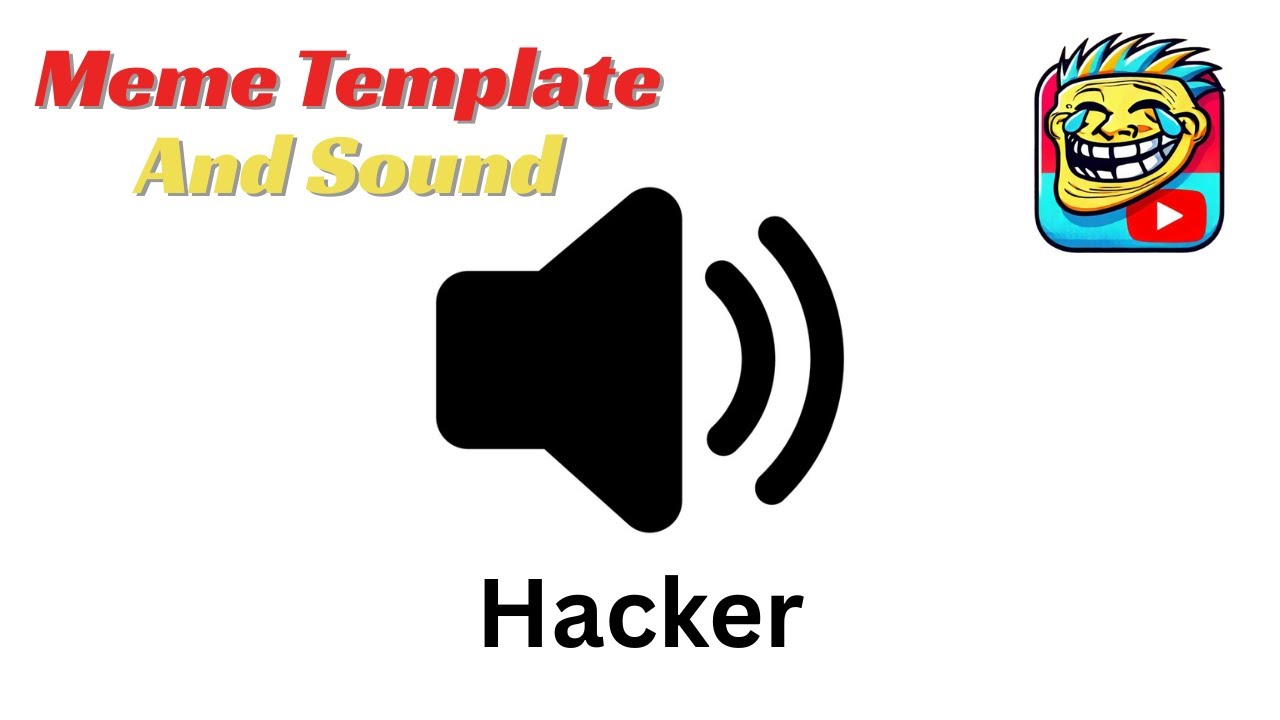 Hacker Meme Sound Effect - YouTube