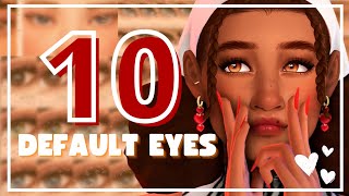 10 Default Eyes   Link // The Sims 4