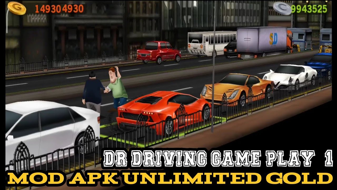 Dr driving mod apk // dr driving game play - YouTube