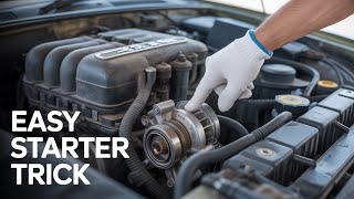 How To Remove A Starter On A Chrysler/Dodge 3.6 Fast And Easy!