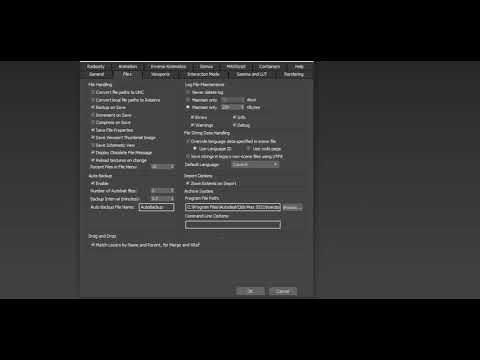 3dsMax Preferences
