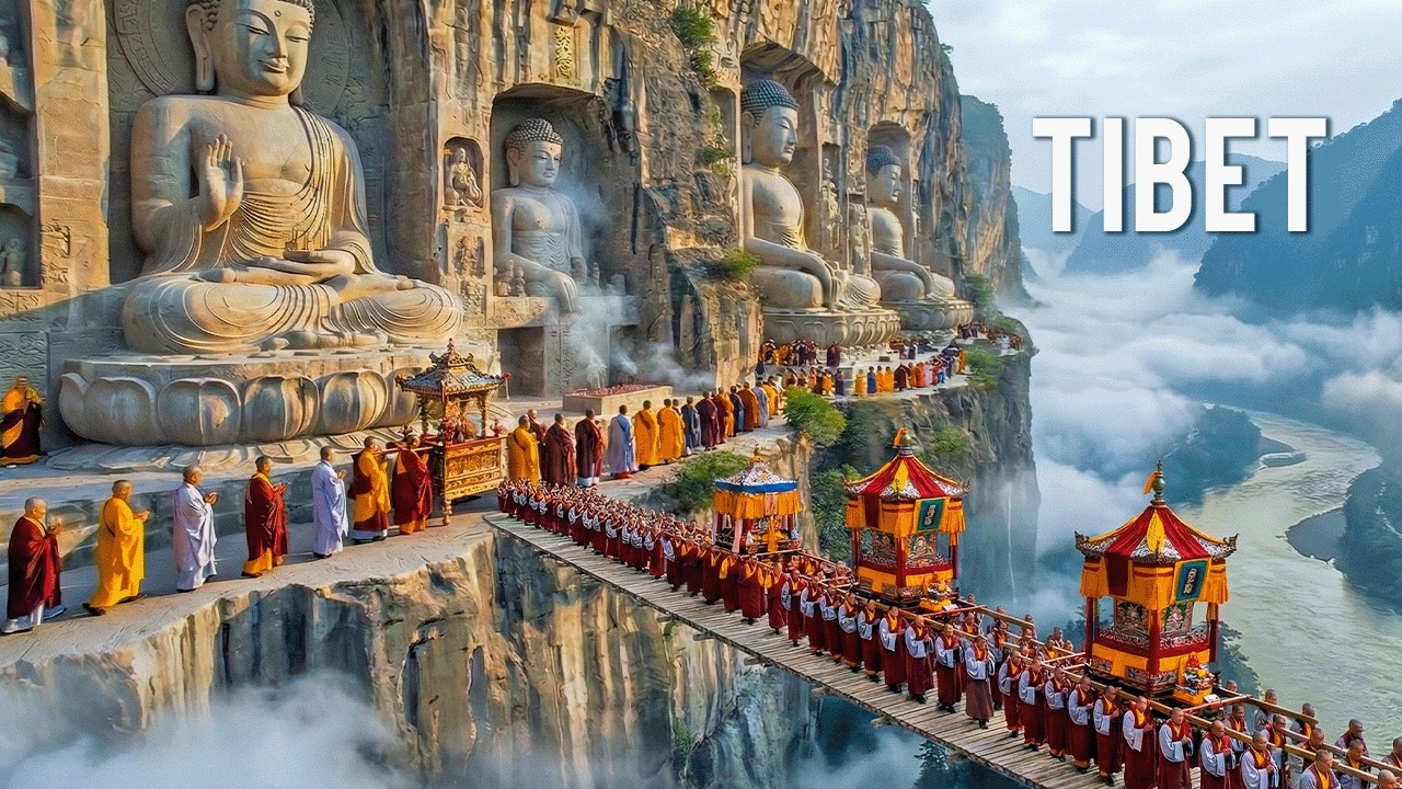 UNSEEN TIBET: A Secret World Above the Clouds | 4K Travel Film