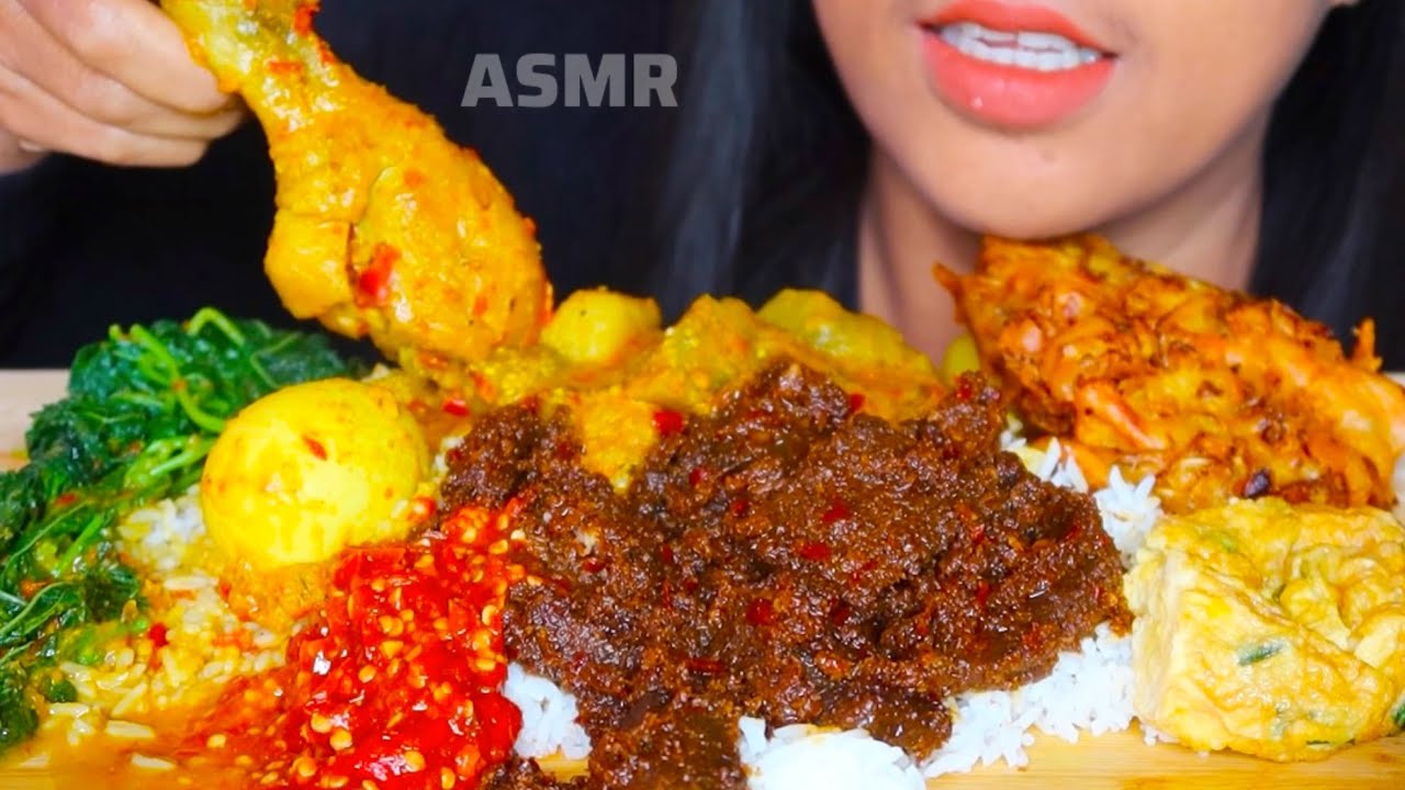 ASMR NASI PADANG ||MUKBANG ASMR VIDEOS #ASMR #asmrsounds #asmrvideo #nasipadang 
