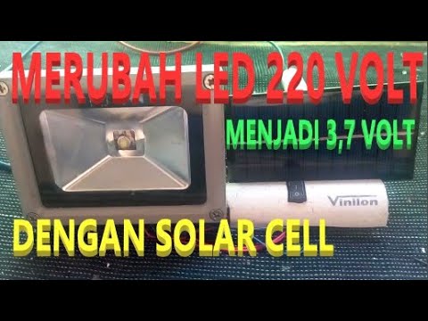 Cara Membuat Lampu Sorot Sendiri Low Budget | Part 1. 