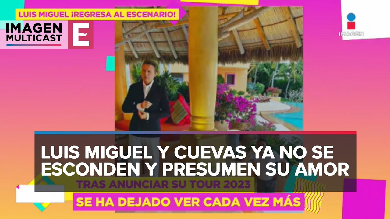 Luis Miguel y Paloma Cuevas pasean en Nueva York