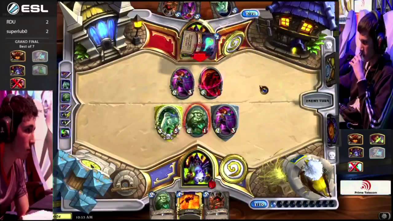 ESL South East Europe Championship Hearthstone Final - RDU vs. Superlubo