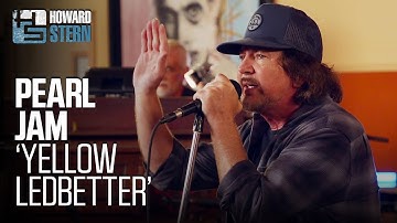 Pearl Jam “Yellow Ledbetter” Live on the Stern Show