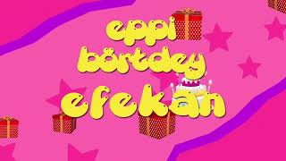 İyi Ki Doğdun Efekan - İsme Özel Roman Havası Doğum Günü Şarkısı (Full Versi̇yon)