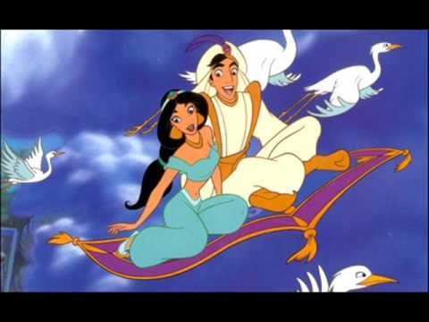 Aladdin Jasmine A Whole New World With Lyrics Youtube