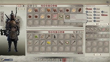 Myth Of Empires - How To Properly Feed Tamed Animals