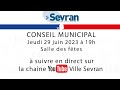 Conseil municipal du jeudi 29 juin 2023