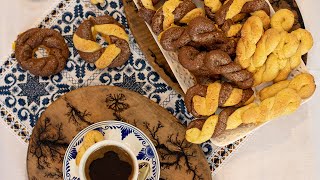 Koulourakia: Greek Easter Butter cookies/ 2 Ways!