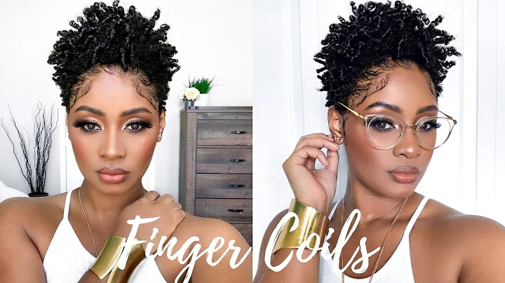Shiny Defined Moisturized Finger Curls & Coils on ...