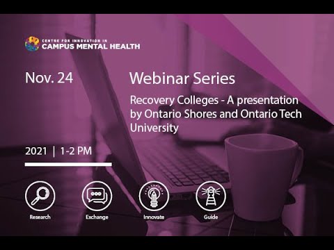 Recovery Colleges – Ontario Shores & Ontario Tech University