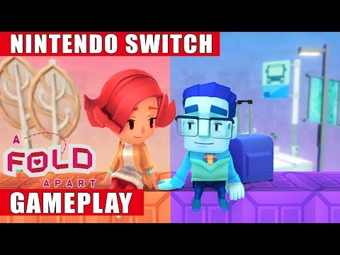 A Fold Apart Nintendo Switch Gameplay - YouTube