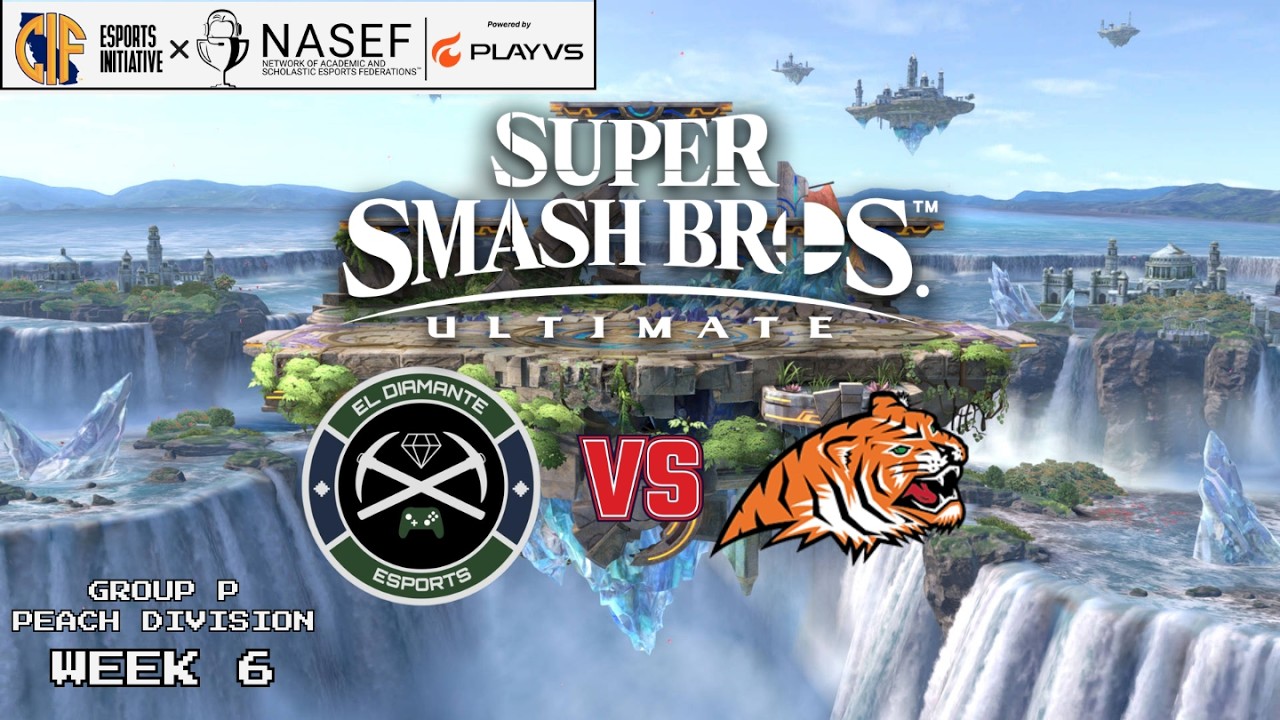 El Diamante vs. Woodlake - Super Smash Bros. Ultimate - CIF Esports Initiative x NASEF - Week 6