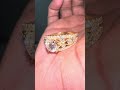Vintage Lab grown Diamond Ring 18k gold #diamond #labgrowndiamondring #labgrowndiamond #jewelry