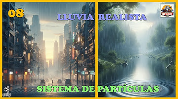 ¿ Como crear lluvia realista? ✅con Unity -VFX TUTORIAL