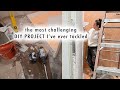 COTTAGE DIARES | the most CHALLENGING DIY PROJECT I've ever tackled