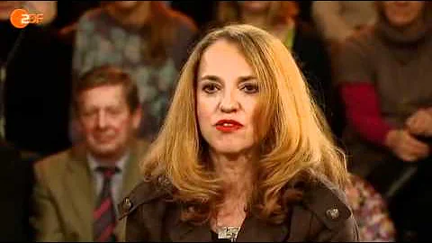 Andrea Mohr zu Gast bei Markus Lanz.
