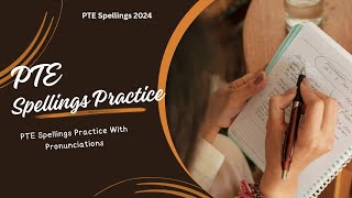 PTE Listening Spellings (2024) || Improve PTE Spelling mistakes || S11PTE