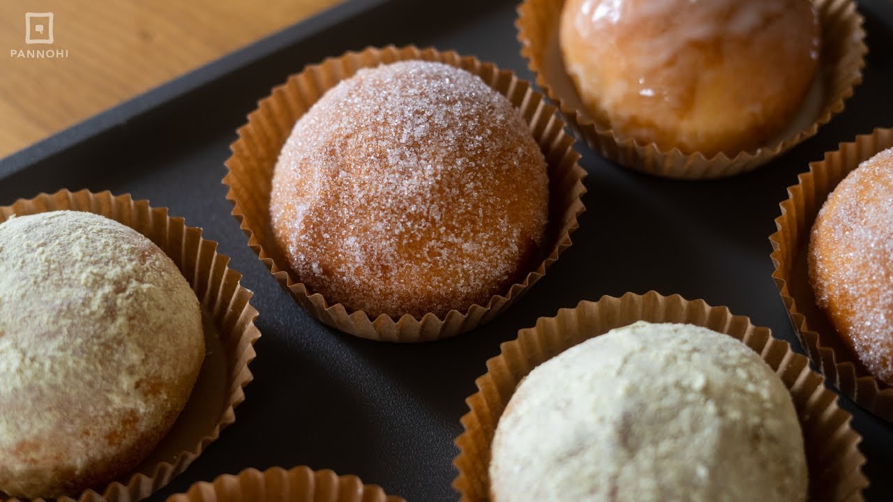 揚げずに超簡単! ふわふわ焼きドーナツの作り方