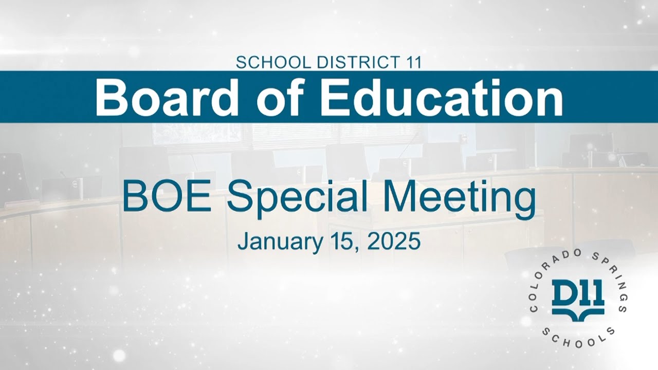 BOE Special Meeting 1 15 22