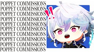 【POPPET COMMISSIONS】CHILL DRAWING WIT U