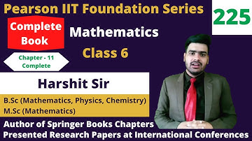 Roster Form | Chapter - 11 | Class 6 | IIT Foundation Mathematics  | Pearson Book Syllabus