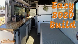 Easy Sprinter Van Build with 8020 | Van Tour