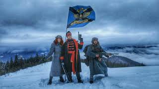 Warhammer 40000 Cosplay Hike: Commissar Cain, Jurgen, Colonel Kasteen and damn piles of snow