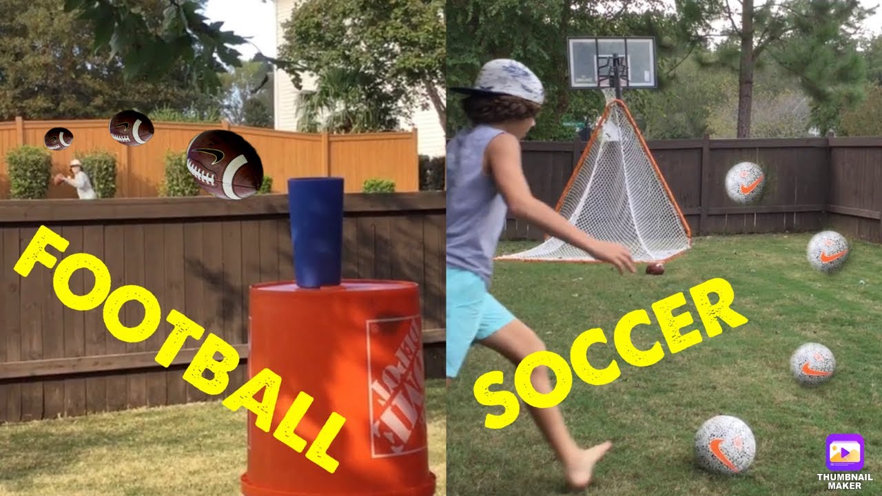Football/Soccer Trick Shots! YouTube