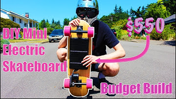 How to Build an Electric Skateboard *NEW* Mini Budget Board $550